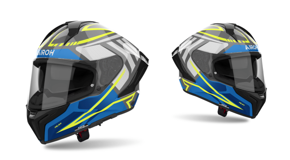 Helmet Matryx Rider Blue Gloss